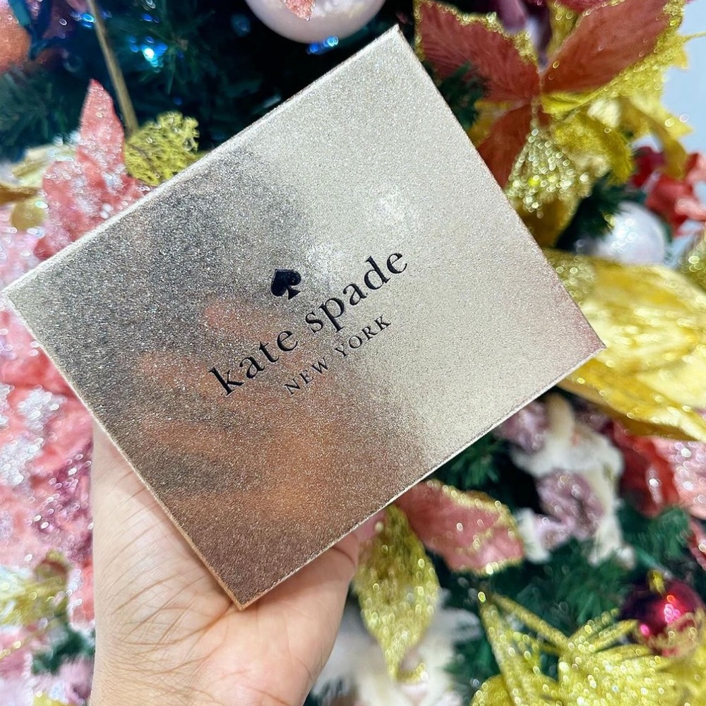 Kate spade ♠️ | boxed small glitter slim cardholder - Picture 2 of 2
